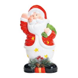 NOEL DECORATIVO VERMELHO / BRANCO / VERDE