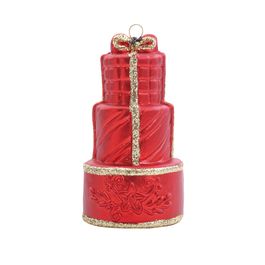 Enfeites Doces Vermelho Ouro