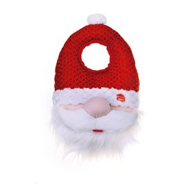 Enfeite De Macaneta Vermelho Branco