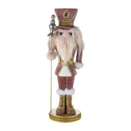 SOLDADO DE CHUMBO DECORATIVO ROSA / BRANCO