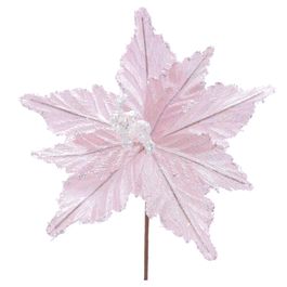 FLOR DECORATIVA CABO CURTO ROSA