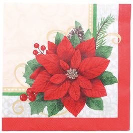 Guardanapo De Papel Vermelho Verde Branco