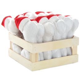 MINI BOX BRANCO / VERMELHO