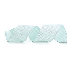 Fita Aramada Quad Verde Claro/Prata