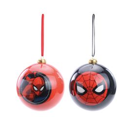 Enfeite Bola Vermelho Preto Branco