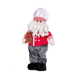 NOEL DECORATIVO VERMELHO / CINZA / BRANCO