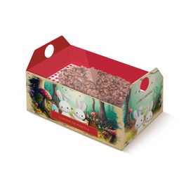 Caixote Para 1 Meio Ovo Contos De Páscoa