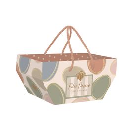 Cesta Com Alça Tonal