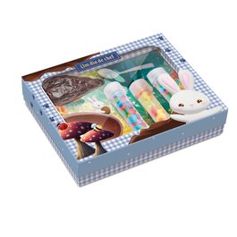 Caixa Kit Confeiteiro Contos De Páscoa Azul