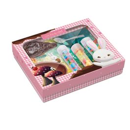 Caixa Kit Confeiteiro Contos De Páscoa Rosa