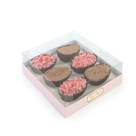 Caixa Degustação Para Mini Ovos Quinn Lilás