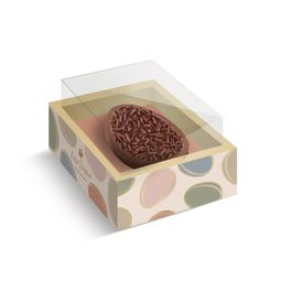 Caixa New Moldura Para 1 Meio Ovo Tonal