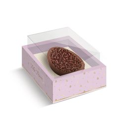 Caixa New Moldura Para 1 Meio Ovo Quinn Lilás