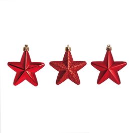 ESTRELA DECORATIVA VERMELHO