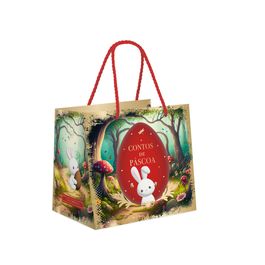 Sacola Premium Para Um Meio Ovo Contos De Páscoa