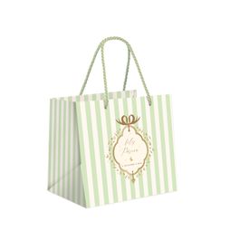 Sacola Premium Para Um Meio Ovo Quinn Verde