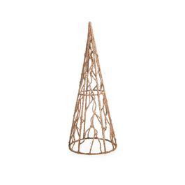 CONE DECORATIVO ARAMADO PARDO