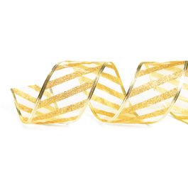 Fita Voal Listras Glitter