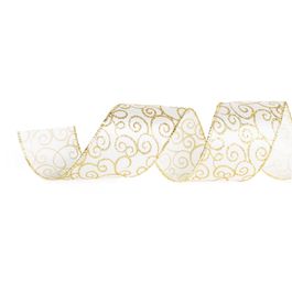FITA BRANCO / OURO
