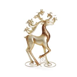 ANIMAIS DECORATIVOS RENA OURO