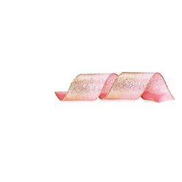 Fita Rosa Claro/Ouro