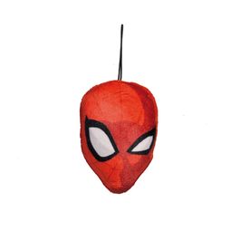 Enfeite Homem Aranha Vermelho/Branco/Pre 10CM C/1 UN