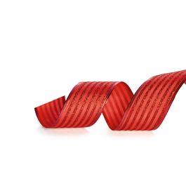 Fita Listras Vermelho