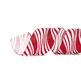 Fita Ondas Vermelho