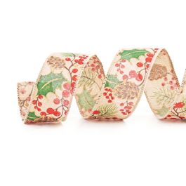 Fita Bege/Marrom/Vermelho