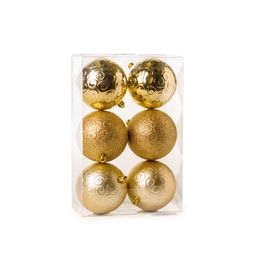 Bola Arabesco Brilho/Mate/Glitter Ouro
