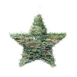 Estrela Decorativa Verde Escuro