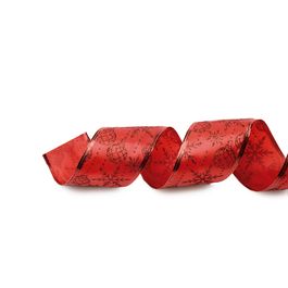 Fita Bolas Vermelho