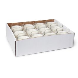 Vela Tealight Em Parafina 5X5Cm Em Pote De Vidro