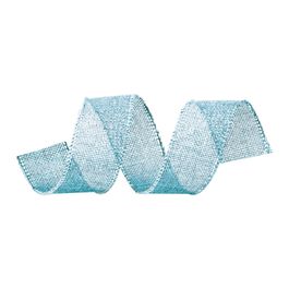 Fita Juta Lisa Azul Teal