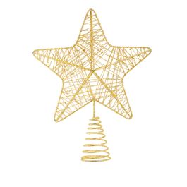 ACESSORIO PARA ARVORE TOPO ESTRELA OURO VELHO