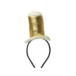 Tiara Chopp Ouro / Branco