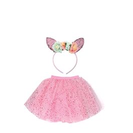 Kit Coelhinha Rosa Infantil c/2 PC