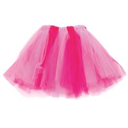 Saia de Tule Rosa e Pink Adulto