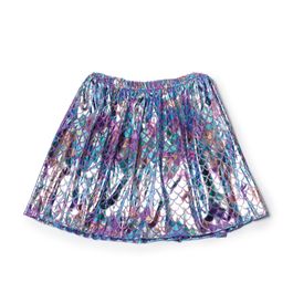 Saia de Tecido Sereia Multicolor Infantil