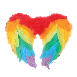 Asa de Anjo Arco-Íris Adulto