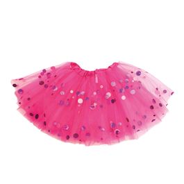Saia De Tule Poá Pink