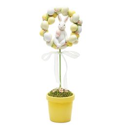 Topiaria Resina Guirl De Ovos C/Coe Clr (Color Baby) C/1 UN