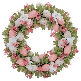 Guirlanda Ovos/Flores Ros(Fondant) UN  C/1 PC
