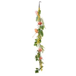 Galho Longo C/Flores Ama/Vrd/Ros 152Cm (Fondant) C/1 UN