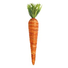 Cenoura Decorativa - Laranja / Verde (Cenouras)