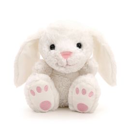 Coelho Decorativo de Pelúcia c/ Orelha Caída - Branco (Kids)