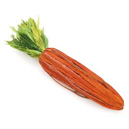 Cenoura Decorativa - Laranja / Verde (Cenouras)