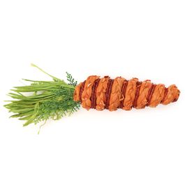 Cenoura Decorativa Listrada - Laranja / Verde (Cenouras)