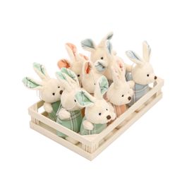Mini Box Coelhos de Pelúcia Sortidos Xadrez - Colorido (Mini Box)