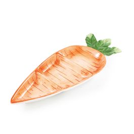 Petisqueira Cenoura cor Laranja/Verde (Carrot)